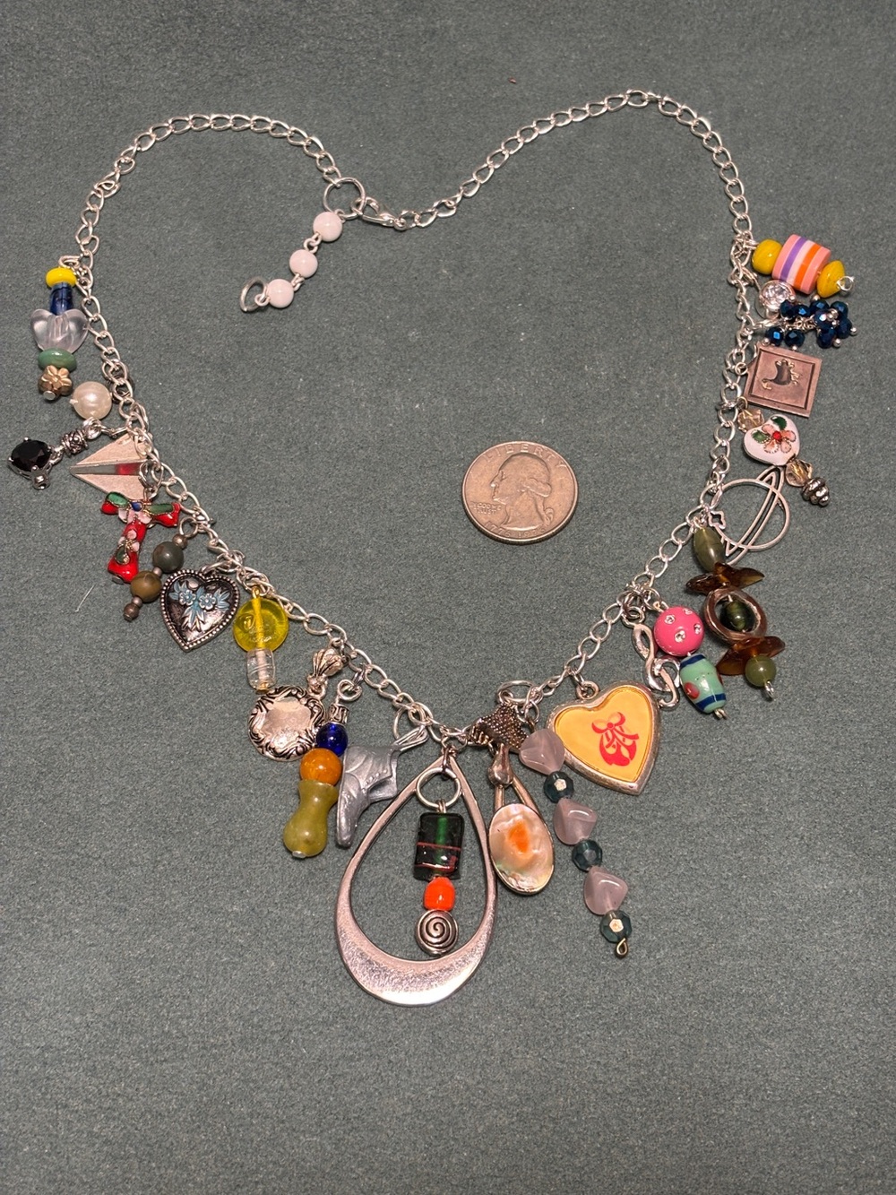 Hand Made “JINGLE” Necklace - Picture 2 of 3